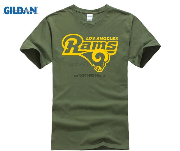 

blue t-shirt la ram footballer fan all sizes s-2xl summer fashion funny print t-shirts t shirt short sleeve