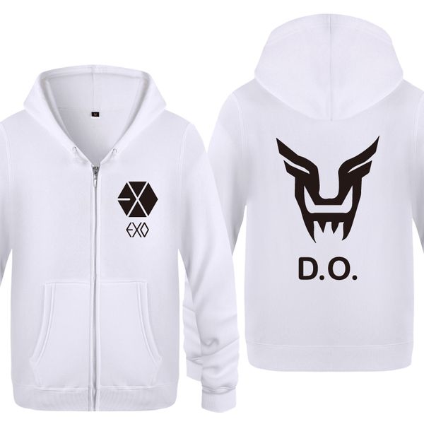 

wolf 88 xoxo d.o. hoodies men 2018 men's fleece zipper cardigans hooded sweatshirts