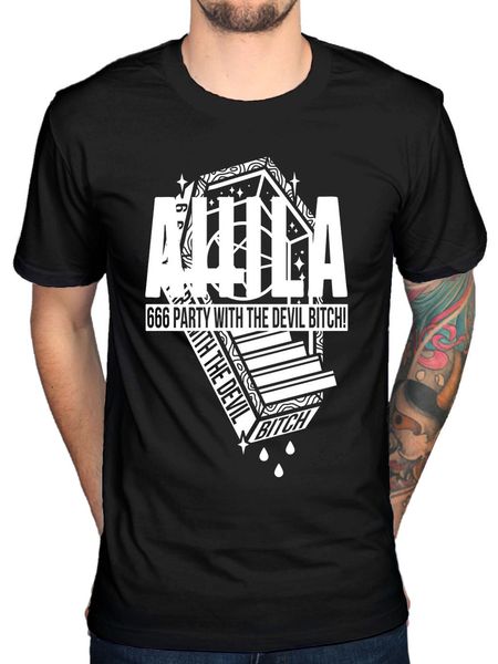 

official attila coffin t-shirt outlawed about that life rage guilty pleasure mans unique cotton short sleeves o-neck t shirt