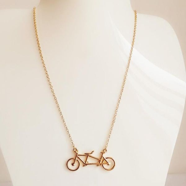 

chokers simple pendant necklace office chain chic chocker for women girl gold color, Golden;silver