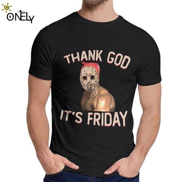 

o-neck friday the 13th horror movie t shirt new arrival for male soft slim tee sale