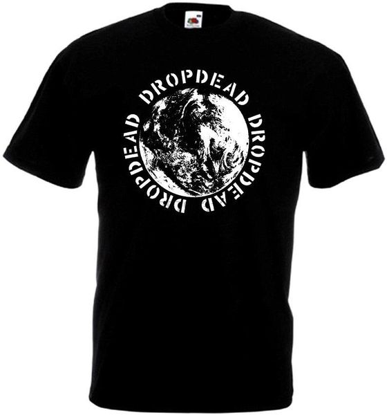 

dropdead v9 t-shirt black hardcore punk grindcore all sizes s-3xl t shirt brand 2019 male short sleeve tee plus size