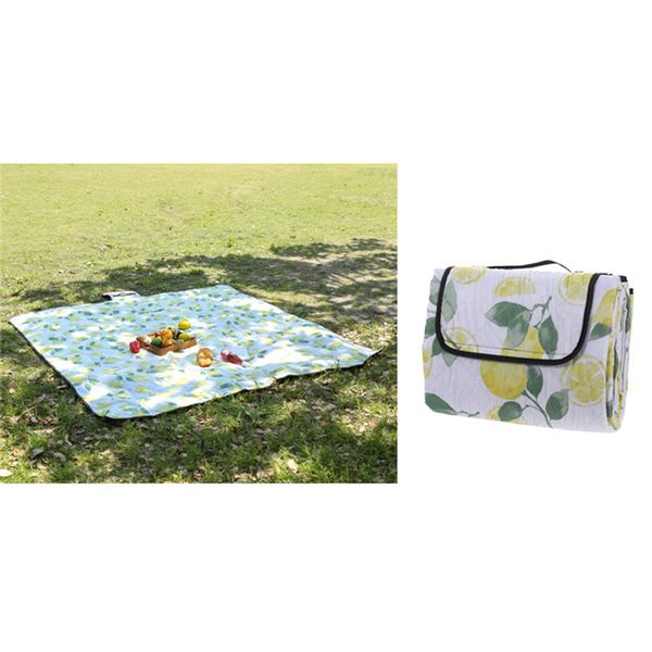 

200x200cm waterproof folding picnic mat outdoor camping beach moisture-proof blanket portable camping mat hiking beachpad