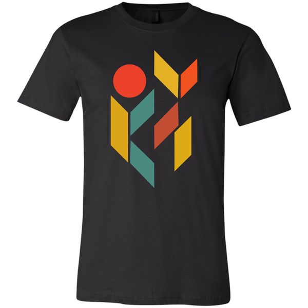 

t-shirt мужчины - вниз геометрический рисунок на t-shirt harajuku футболочку