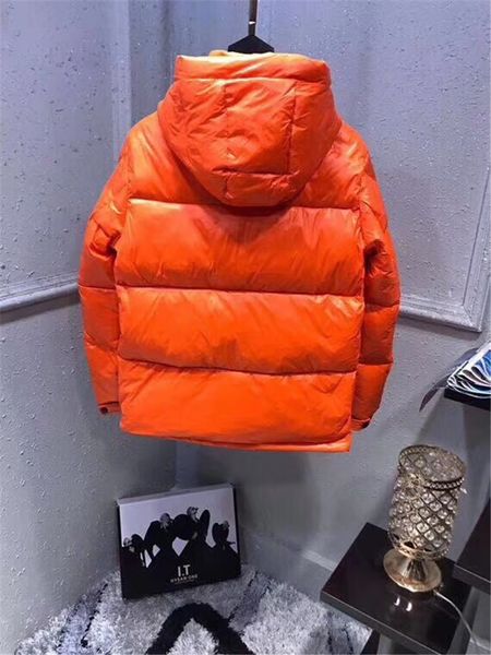 

designer new men casual down jacket down coats men's outdoor warm feather man dark down winter coat outwear jackets parkas, Black