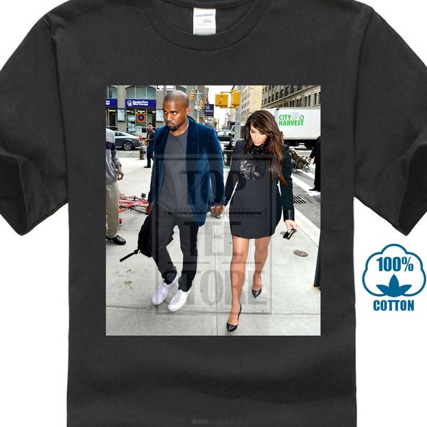 

kim kardashian and kanye west t shirt p poster tee small medium large xl