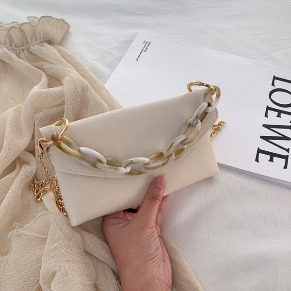 

2020 new bag women chic shoulder crossbody bag simple hand women