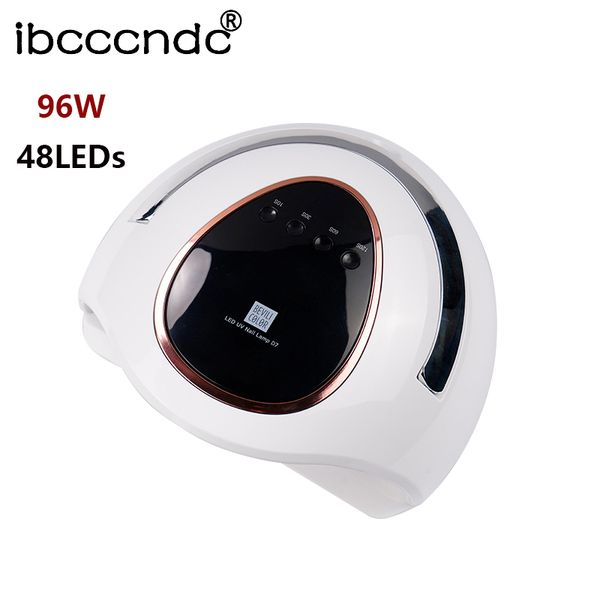 

nail dryers ibcccndc 96w light 48leds us eu plug manicure lamp auto uv led care tool