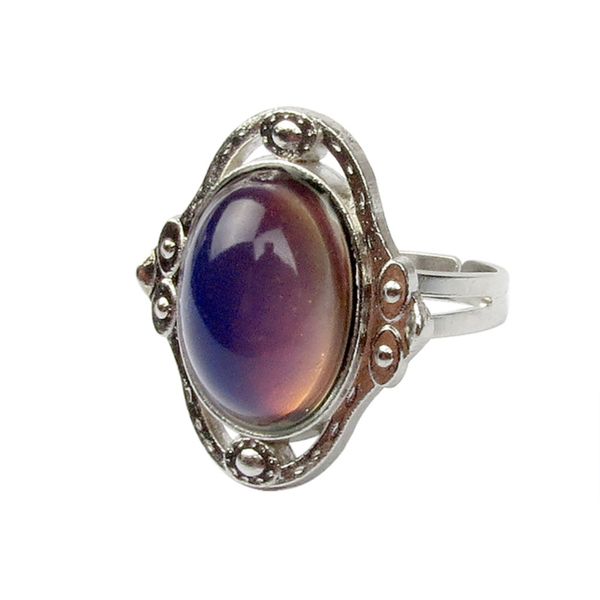 

boho vintage flower opal rings for women geometric pattern big knuckle rings set bohemian jewelry party gift, Slivery;golden