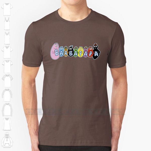 

barbapapa - tv series custom design print for men women cotton new cool tee t shirt big size 6xl barbapapa cartoons