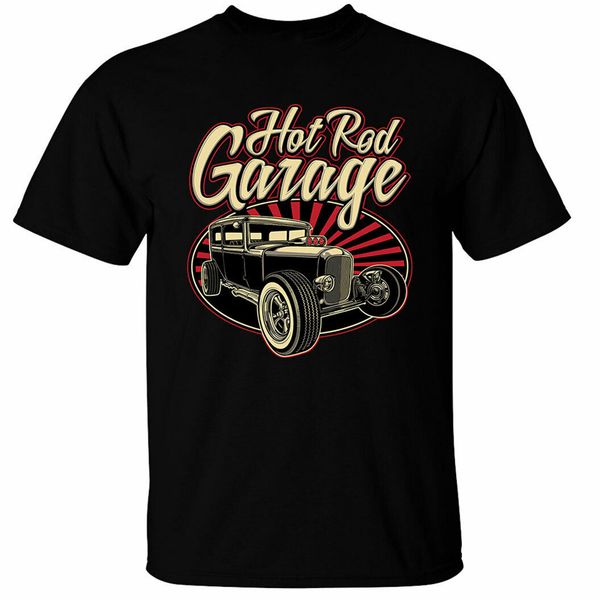 

od garage mens t-shirt usa classic rod car vintage racer apparel casual tee shirt