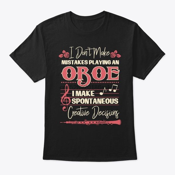 

мужчины тенниска гобой не заставляйте ошибку гобой марк tshirts женщины футболку