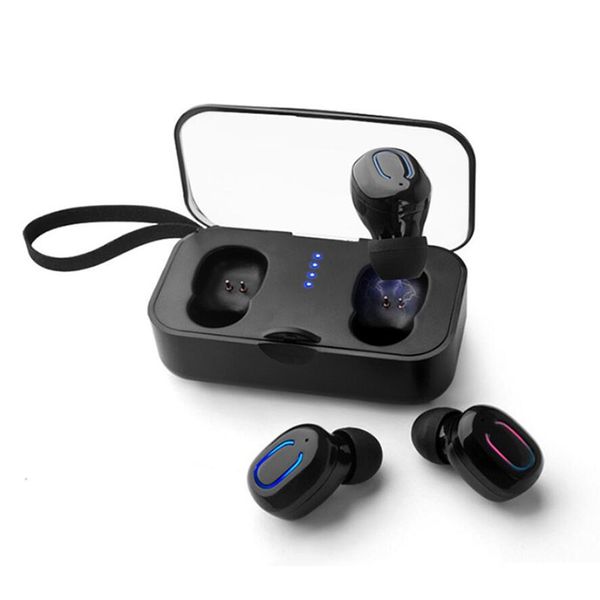 

ti8s ti8s tws mini wireless 5.0 bluetooth earbuds binaural calls both side music play headphone sport ture stereo earphones sale