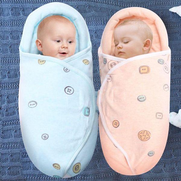 

пеленает спящие wrap head blanket дети новорожденные пеленальный младенца сумка хлопок подушка шеи защита уход anti-shock плоский y200109 мл