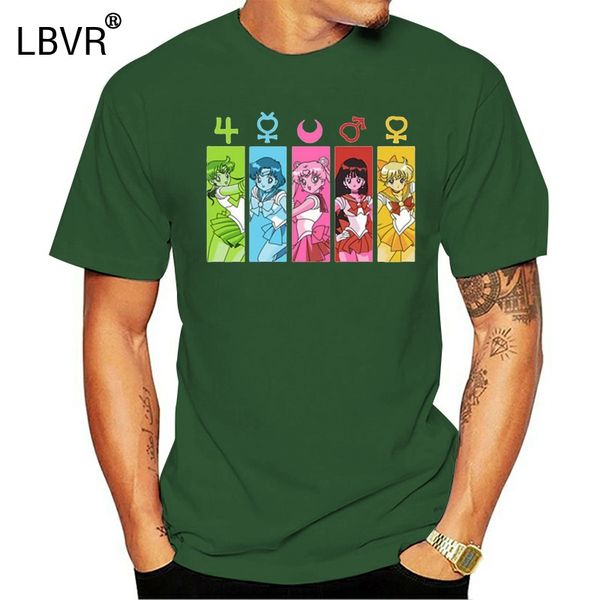

аниме sailor moon взрослые футболка хлопок o шея лето футболка мужчины мужчины с коротким рукавом топы tee