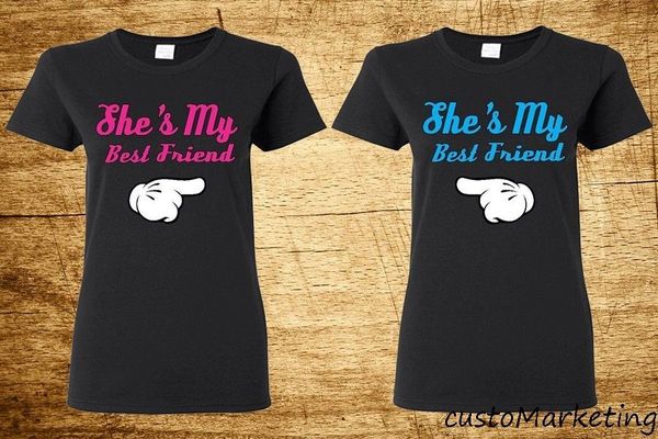 

couple tee - shemy friend - cartoon hands couple matching t shirt cool casual pride t shirt men new fashion