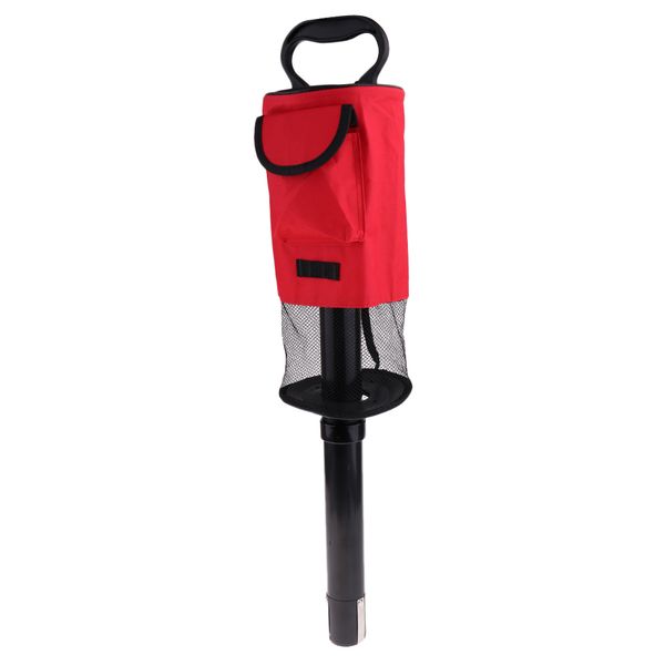 

golf ball picker pick-up bag, portable practice and range golf ball retriever storage