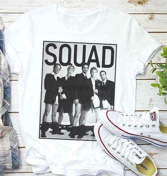 

backstreet boys squad t shirt white cotton men s-6xl us supplier bodybuilding tee shirt