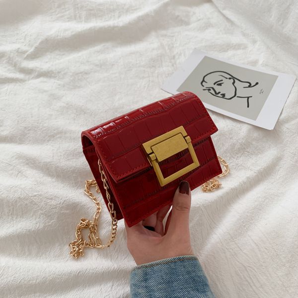 

contrast color leather crossbody bags for women 2020 travel handbag fashion simple shoulder messenger bag ladies cross body bag