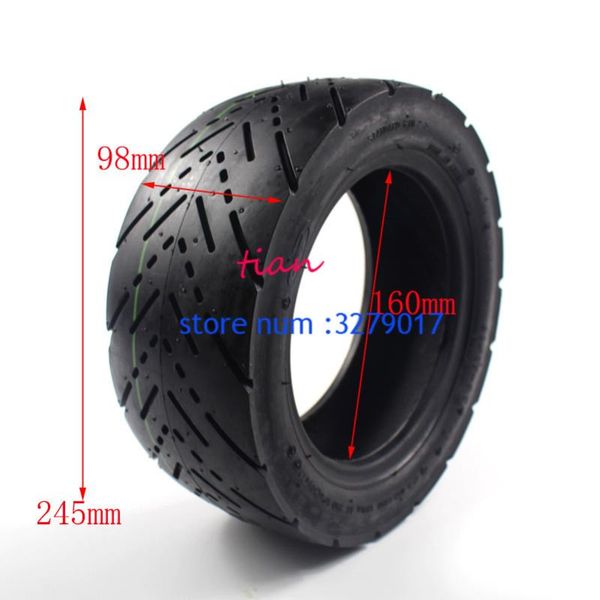 Pneumatico gonfiabile tubeless da 11 pollici City Road per scooter elettrico Speedual Plus Zero 11x Dualtron Thunder 90/65-6.5 senza camera d'aria