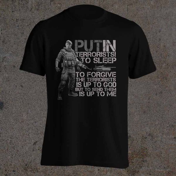 

президент владимир путин футболка quote против террорист русской армии футболка марка мужчины мода лето листинг make на рубашке