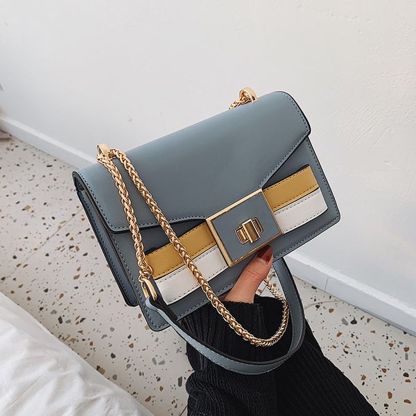 

women handbag female 2020 new vintage luxury designer brand messenger bag chain shoulder small square crossbody bag