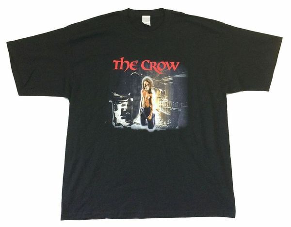 

the crow cemetery brandon lee image black t shirt new official movie film