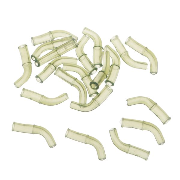 

20шт / много карп рыболовный крючок рог рукав волос line aligner рукава мягкие рыболовные снасти aligner карп рыболовные принадлежности