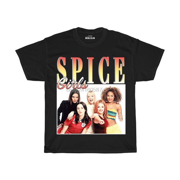 

мужчины майка vintage spice girls тенниска женщины тенниска