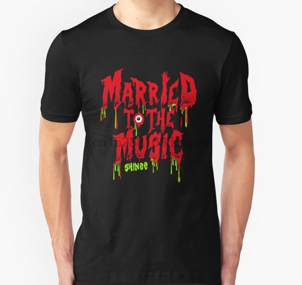 

men short sleeve tshirt shinee married to the music t shirt women t-shirt