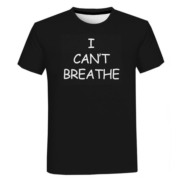 

black lives matter george floyd and i can't breathe 3d print shirts funny graphic aesthetic men clothing