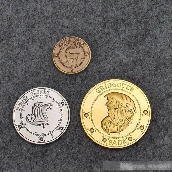 

harry gringotts bank coin potter fans collection coin gringotts bank coins ing
