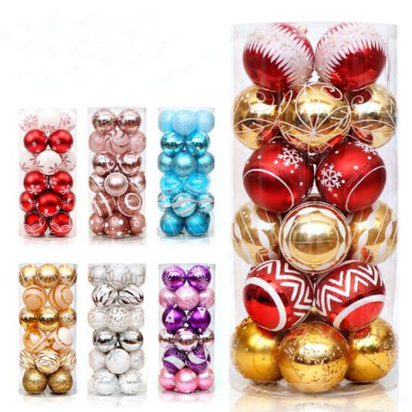 

party decoration christmas ball tress decorated balls set christmas/birthday/wedding baubles ornament home decor year supply