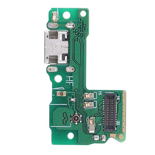 

usb зарядный порт разъем flex кабель замена для huawei y6 pro