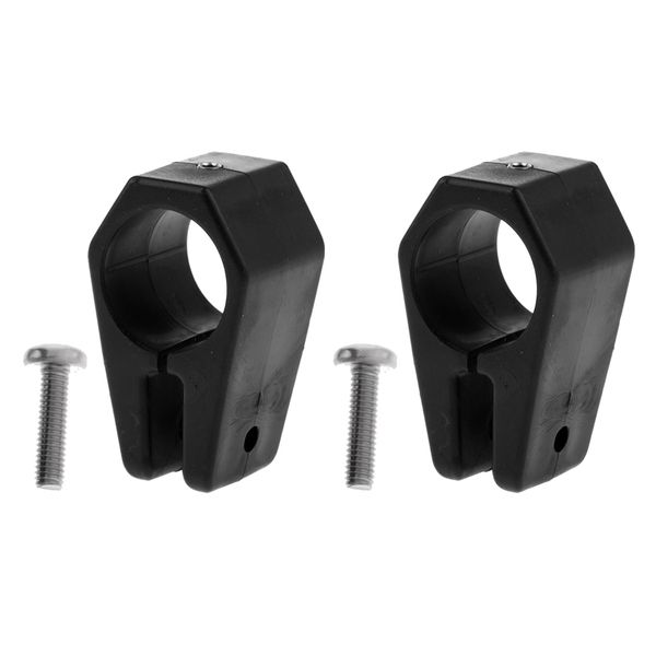 

2pcs bimini fitting black nylon jaw slide for 1'' (25mm) od tube marine/boat