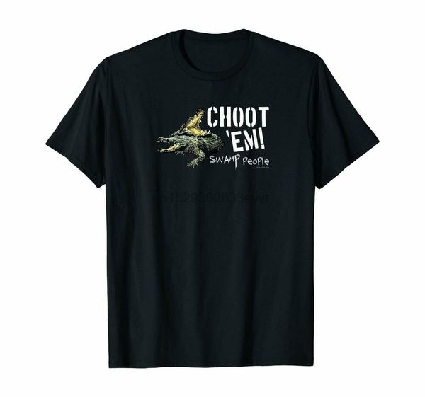 

swamp people choot em tshirt