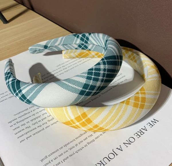 

2021 wide stripe print headband hair hoop for women fashion knotted hairband soft cloth head wear elastic cross-head hair accessories, Silver