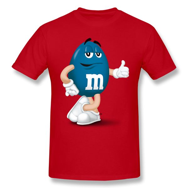 

the funny t-shirt men summer o neck casual cotton t shirt graphic tee m&m's chocolate candy crew neck ing