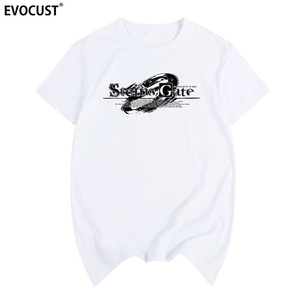 

steins gate anime cosplay t-shirt cotton men t shirt new tee tshirt womens fashion