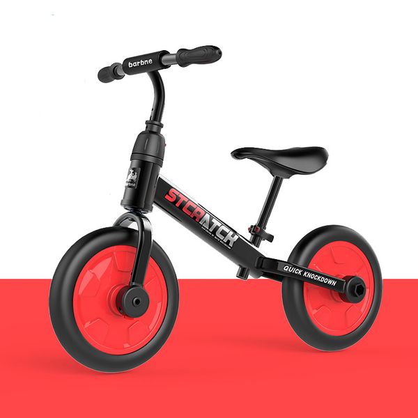 

baby balance bike ride on toys walker 2/4 wheels bike adjustment lightweight body suit for 2-6y children gift