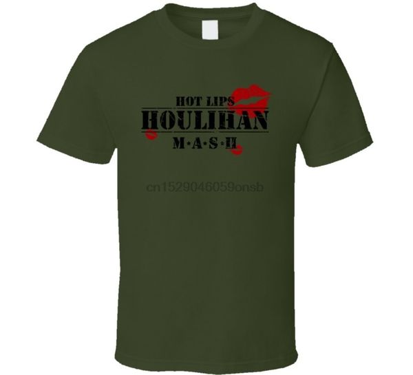 

lips houlihan mash tv funny t shirt