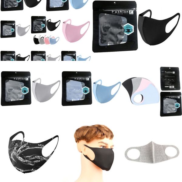 

2021mask ice designer mask face silk anti dust face cover pm2.5 respirator dustproof washable ofy0