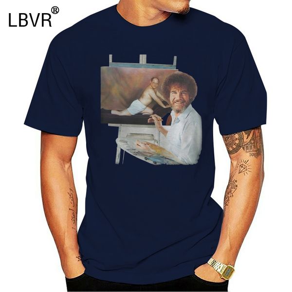 

brand men shirt bob ross painting is my hobby shirt
