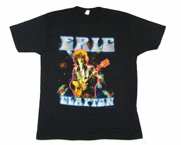 

eric clapton psychedelic раннее pic black t shirt новый официальный крем