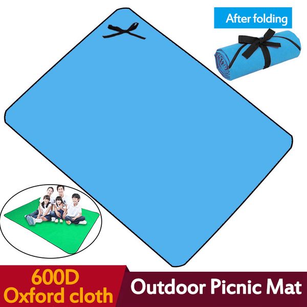

outdoor pads 200x150 cm camping mat picnic oxford cloth waterproof moisture-proof spring outing hiking beach