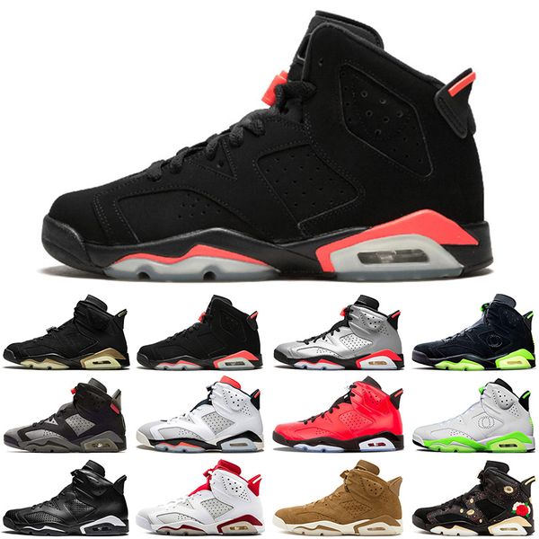 

2020 dmp 6 6s hare men basketball shoes travis scott infrared oreo athletic outdoor mens trainers sports sneakers size 7-13