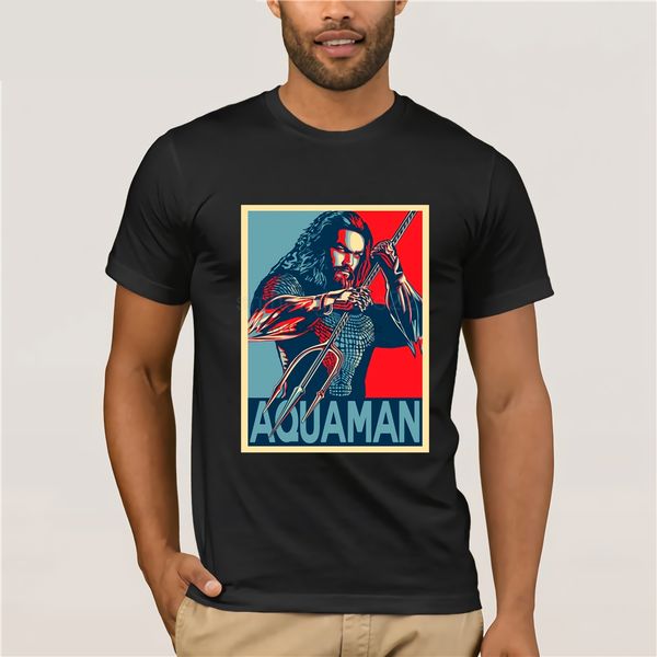 

leqemao men jason momoa as aquaman poster 2020 cool t shirt gift more size tee casual fitness men t-shirts plus size