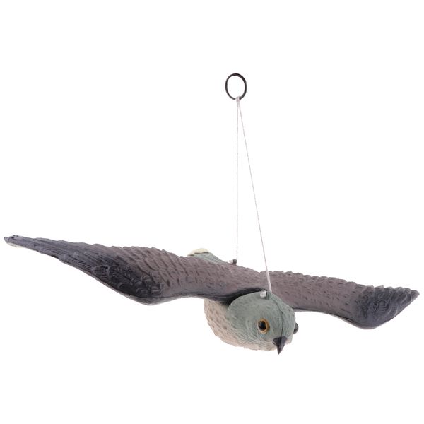 

реалистичная flying bird hawk приманка pigeon crow пугало сад охота отпугиватели
