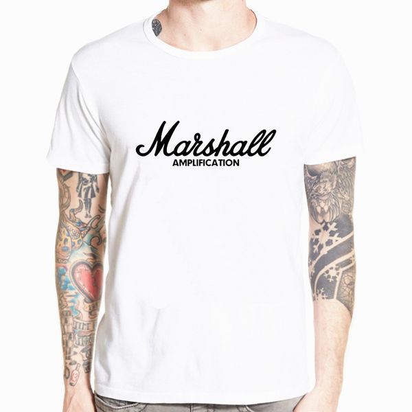 

горячие продажи лето маршалл футболка мужчины короткие рукава tee hip hop streetwear для вентиляторов hipster s-5xl смешные футболки streetw