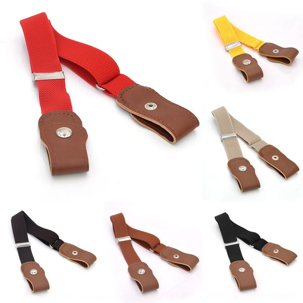 

children's belt band bandcanvas elastic band baby elastic lazy anti-drop pants alloy boysand girlscanvas belt vitw6, Black;brown